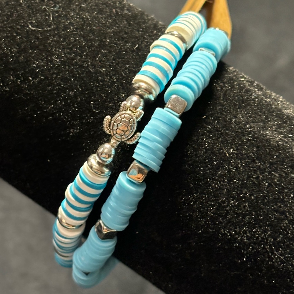 🐠 Clay handmade bracelet set